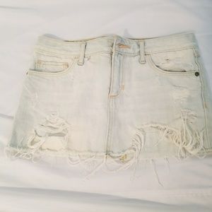 Abercrombie and Fitch jeans skirt, size 0